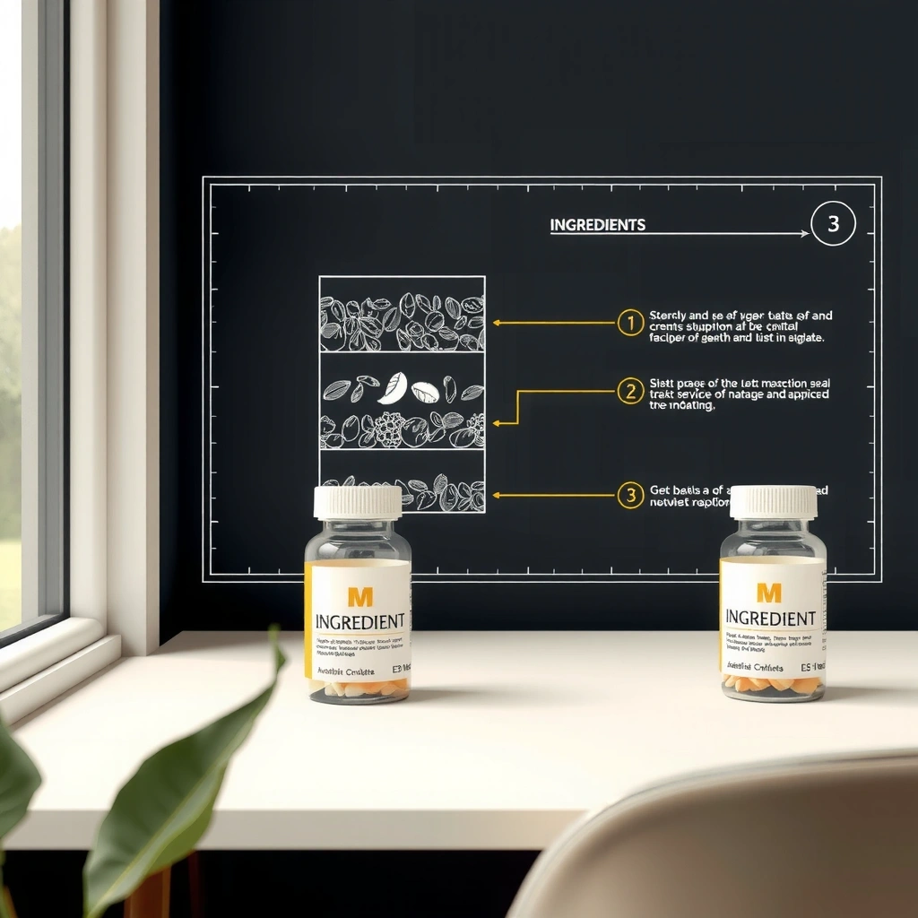 Visuelle Darstellung der Performance Blend Schichtung